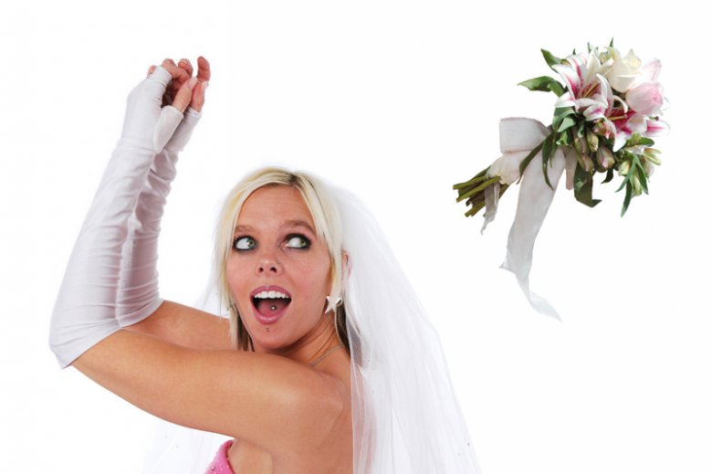 Счастливые невесты показывают похоть