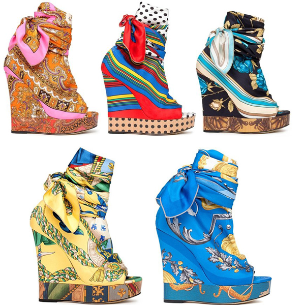 D&G 2012 модная обувь весна-лето