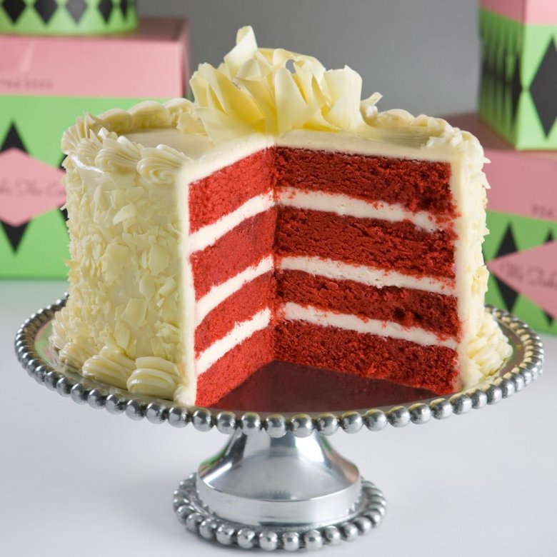Сказочный торт Красный бархат