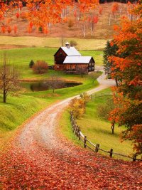 Sleepy Hollow Farm, Вудсток, штат Вермонт, США