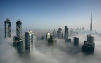 Туман в Дубаи, ОАЭ
