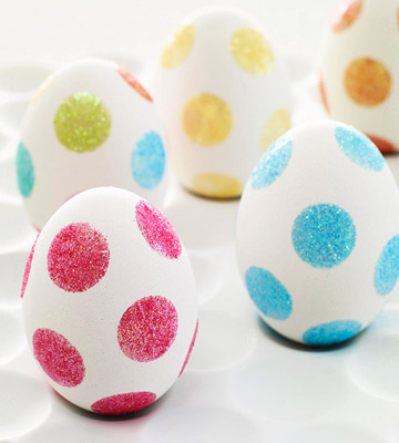 Пасхальные яйца без покраски
