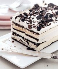 Простой и вкусный торт-мороженое