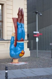 Супермен "приземлился" в Праге