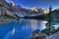Долина «Десяти пиков», озеро Морейн, Альберта, Канада