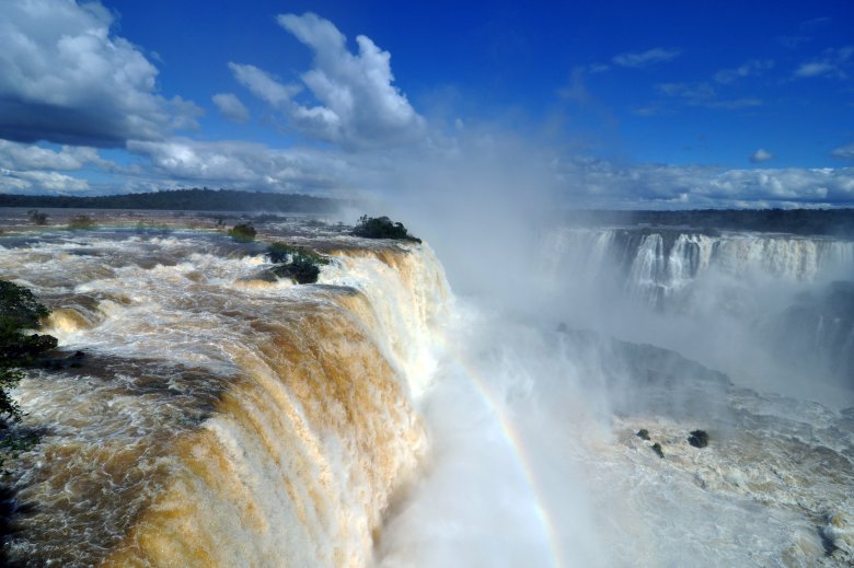 Водопады Игуасу , штат Парана, Бразилия