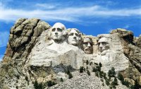Гора Рашмор - гора четырех президентов