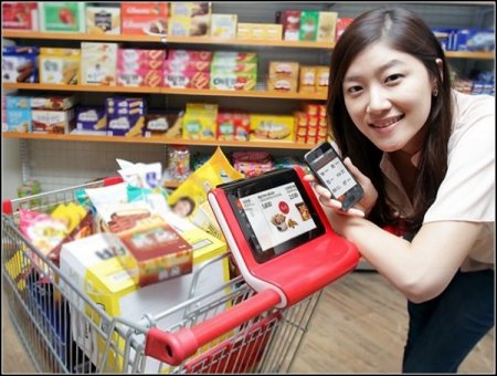 Тележка для супермаркетов Smart Shopping Cart