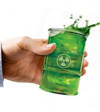 Радиоактивный стакан от Polluted