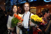 Сын Сергея Безрукова засветился на премьере  отца