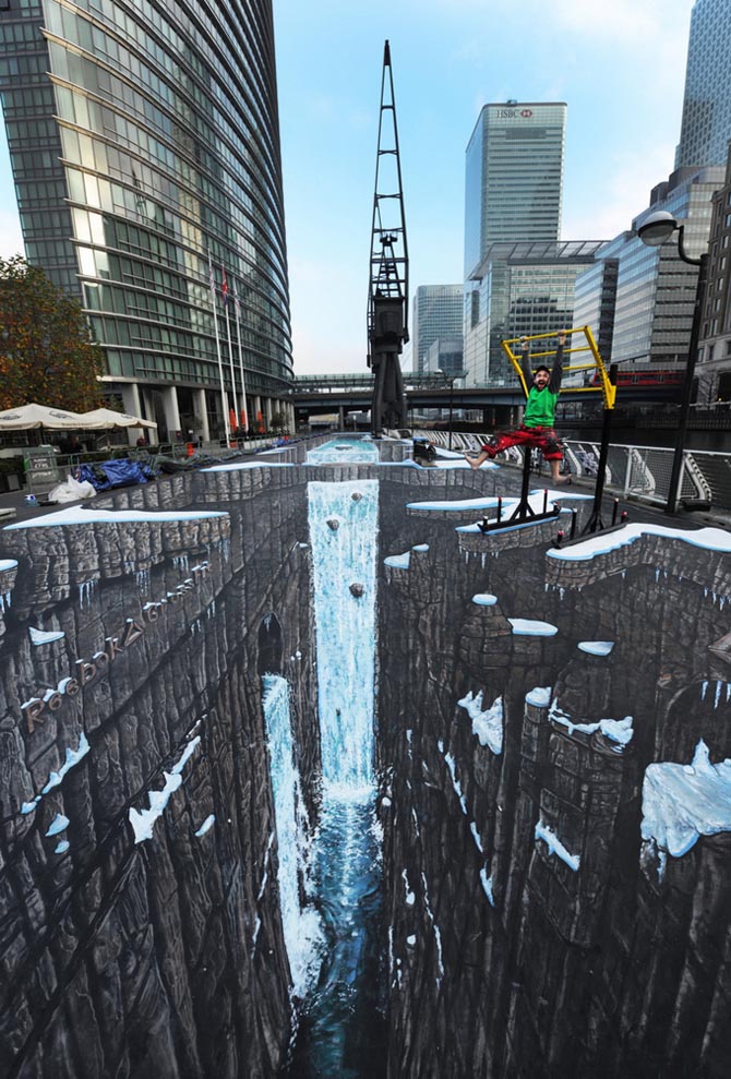 Рекорд Гиннесса – самый большой уличный 3D-рисунок в мире