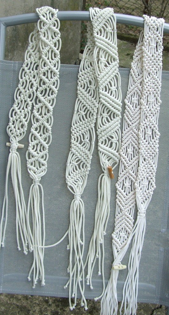 Макраме - популярная техника узелкового плетения