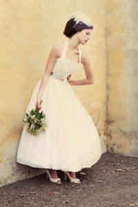 Винтажное свадебное платье