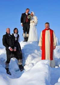 Свадьба на Северном полюсе. А почему бы и нет?