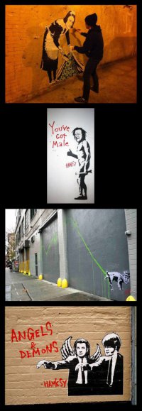 Banksy + Tom Hanks = Hanksy