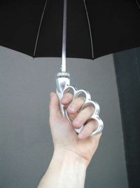 Unbreakable umbrella - боевой зонтик