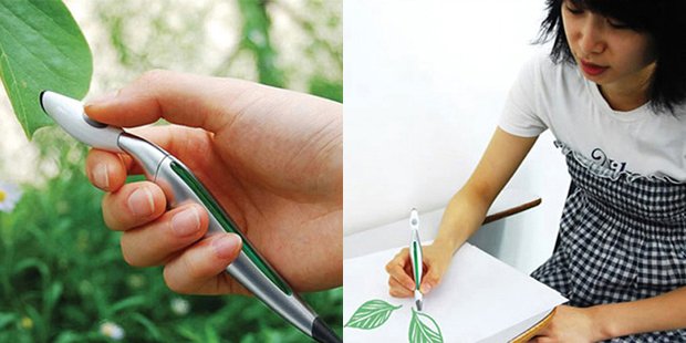 Ручка, которая сканирует цвета