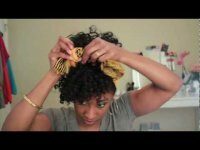 Как завязывать шарф на голове