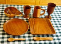 Факты о деревянной посуде