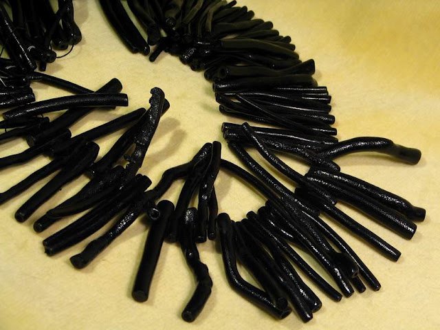 Ожерелье из черных кораллов