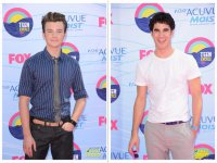 Крис Колфер и Даррен Крисс на Teen Choice Awards 2012