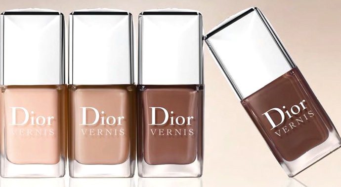 Телесные оттенки лаков от Dior