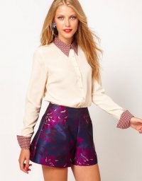 Блузы цвета нюд: блуза с длинным рукавом