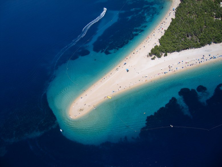 Хорватия: пляж «Золотой рог»