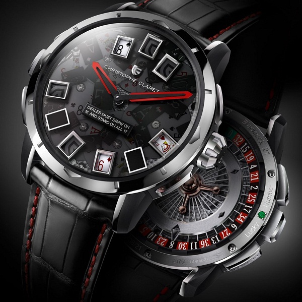 Необычные часы: Christophe Claret 21 Blackjack