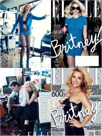 Бритни Спирс на обложке октябрьского номера Elle US