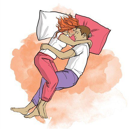 Позы сна и характер отношений: сплетая объятия