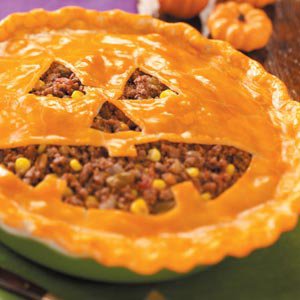 Блюда на Хэллоуин: пирог «Фонарь Джека»