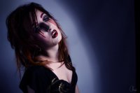 Макияж на Хэллоуин: вампирша
