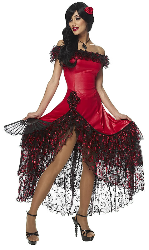 Костюмы на Хэллоуин: танцовщица фламенко