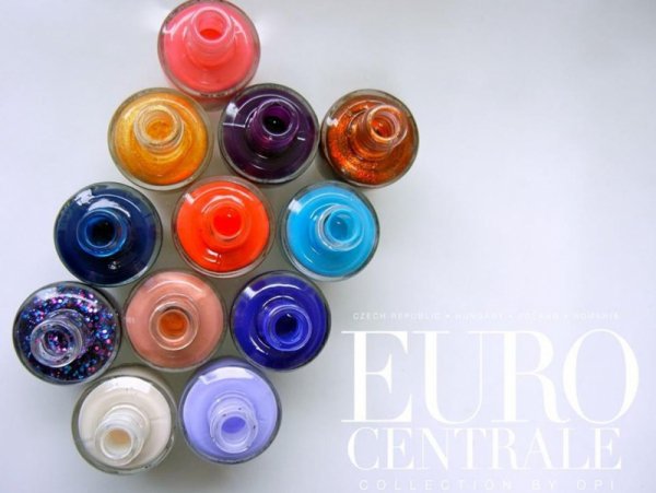 Новая коллекция лаков  OPI Euro Centrale