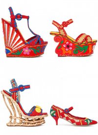 Коллекция модной обуви Dolce & Gabbana весна 2013