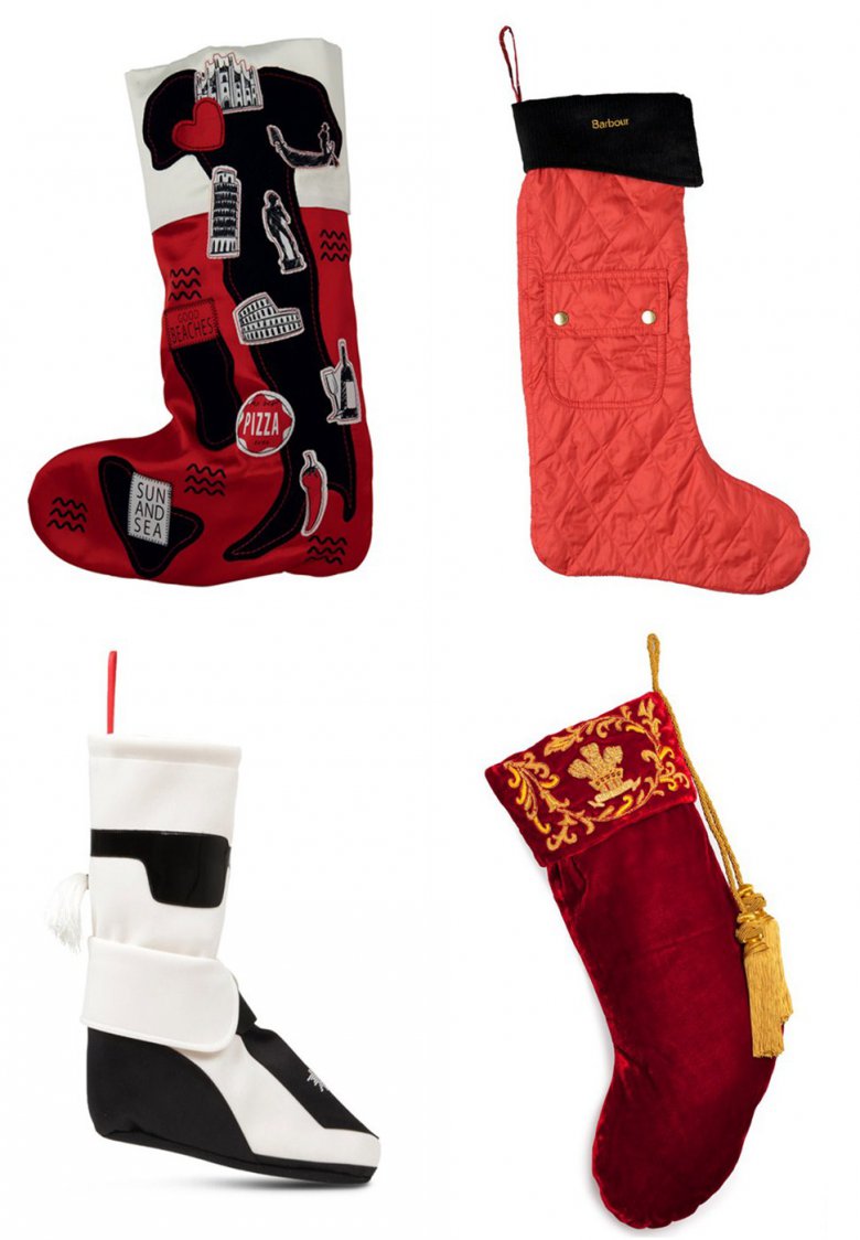 Дизайнерские рождественские носки