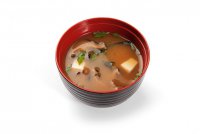 Блюда к посту: японский суп-мисо с грибами шиитаке