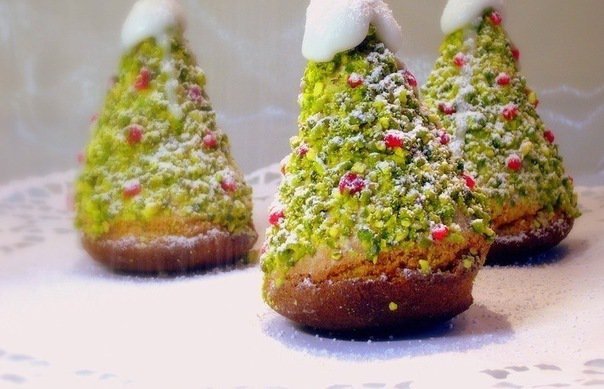 Пирожное «Рождественская елочка»
