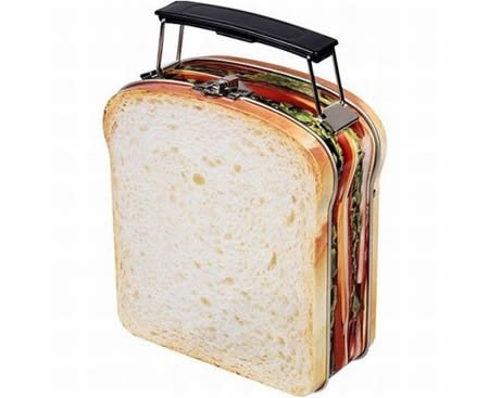 Коробка для завтраков в виде бутерброда