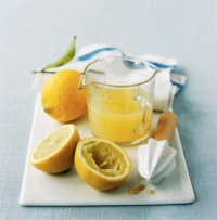 Использование лимонного сока