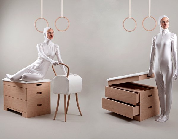 Спортивная мебель Gymnastics furniture от Катарины Беличковой