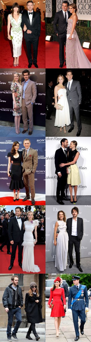 Самые стильные звездные пары 2012 года по версии Vogue