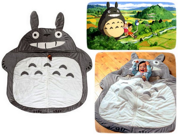 Totoro Bed: детская кровать-подушка в стиле Миядзаки
