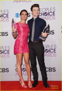 Лиа Мишель и Крис Колфер на People`s Choice Awards 2013