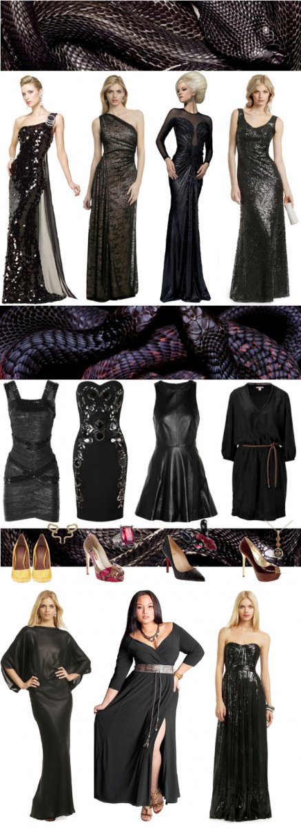 Модные цвета 2013 года: Черная  Водяная Змея