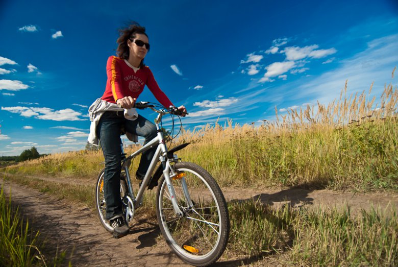 Катание на велосипеде полезно для здоровья