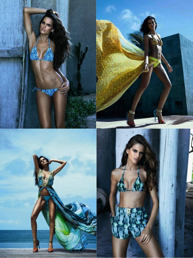 Коллекция купальников Izabel Goulart для Cia Maritima 2013