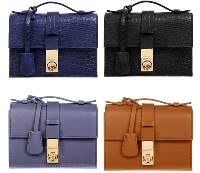 Новые сумочки от Giorgio Armani