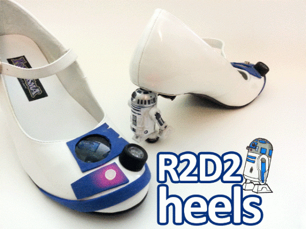 Туфли R2-D2 от Майка Уоррена